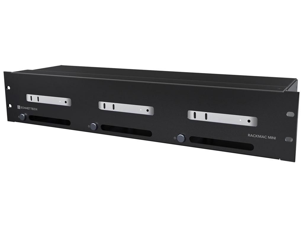 Sonnet RackMac mini (2024+) 2U Rack Kit for 3 Mac minis (M4+) | Mac ...