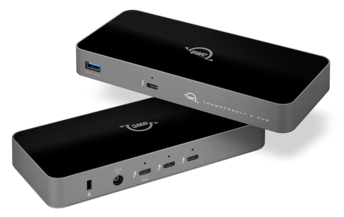 OWC Thunderbolt 5 Hub für Mac & PC | Thunderbolt-USB Docks | Adapter | Zubehör | FundK Shop OWC Thunderbolt 5 Hub für Mac & PC | Thunderbolt-USB Docks | Adapter | Zubehör | FundK Shop
